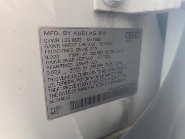 WA1LAAF74HD028838 - 2017 AUDI Q7 PREMIUM PLUS Blanco foto 13
