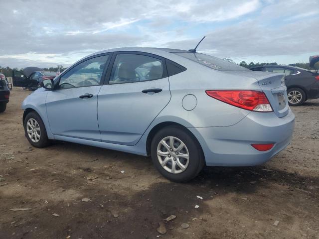 KMHCT4AE9CU062902 - 2012 HYUNDAI ACCENT GLS ლურჯი ფოტო 2