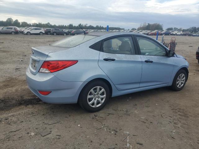 KMHCT4AE9CU062902 - 2012 HYUNDAI ACCENT GLS ლურჯი ფოტო 3