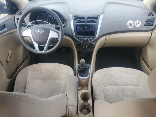 KMHCT4AE9CU062902 - 2012 HYUNDAI ACCENT GLS ლურჯი ფოტო 8