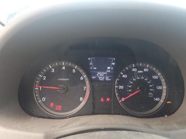 KMHCT4AE9CU062902 - 2012 HYUNDAI ACCENT GLS ლურჯი ფოტო 9