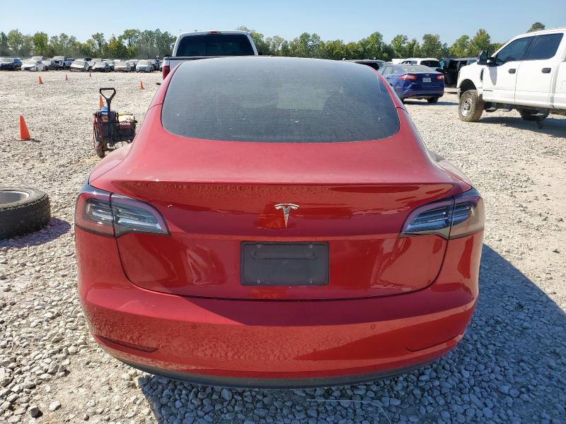 5YJ3E1EA9NF310999 - 2022 TESLA MODEL 3 RED photo 6