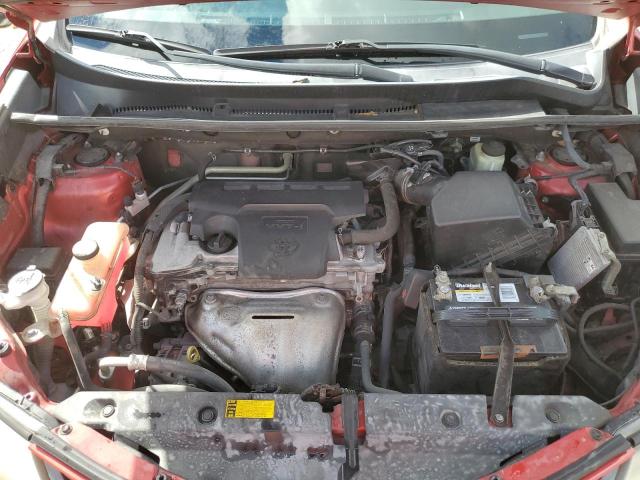 2T3ZFREV2FW205953 - 2015 TOYOTA RAV4 LE RED photo 12