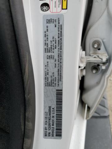 1C6SRFFM2LN408946 - 2020 RAM 1500 BIG HORN/LONE STAR WHITE photo 13