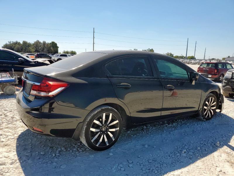 19XFB2F98EE034160 - 2014 HONDA CIVIC EXL შავი ფოტო 3