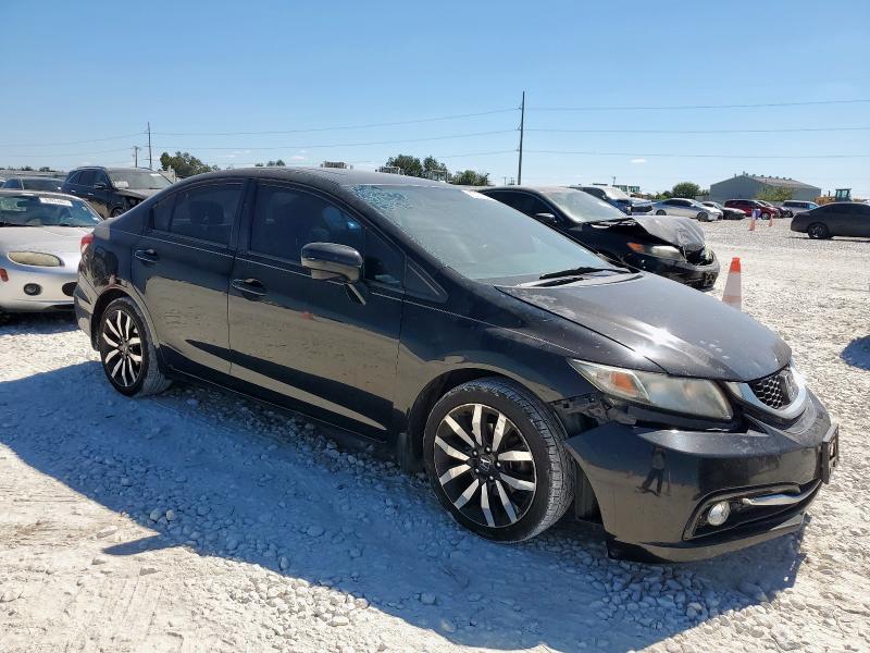 19XFB2F98EE034160 - 2014 HONDA CIVIC EXL შავი ფოტო 4