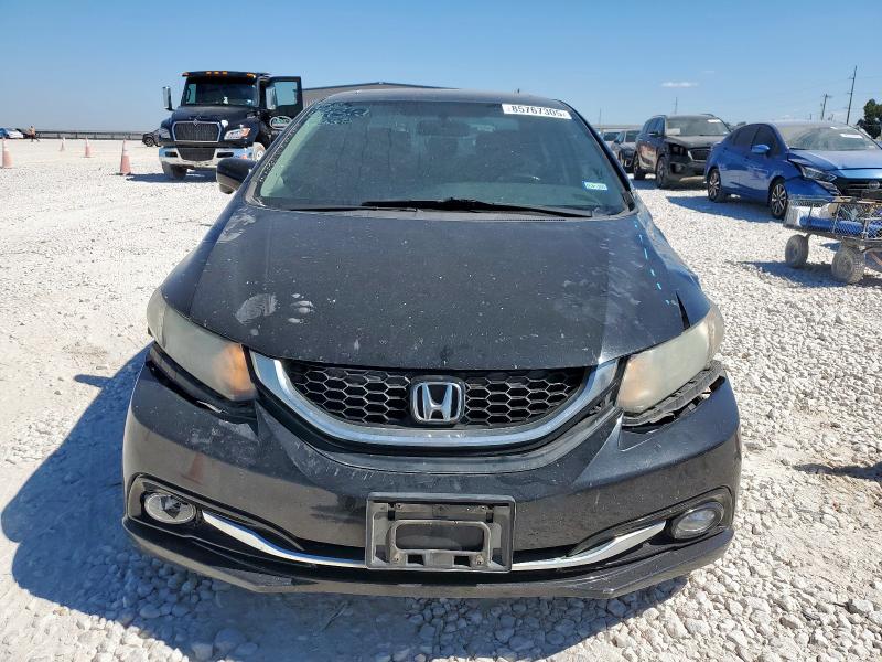19XFB2F98EE034160 - 2014 HONDA CIVIC EXL შავი ფოტო 5