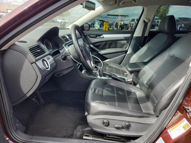 1VWBP7A39DC034199 - 2013 VOLKSWAGEN PASSAT SE أحمر صورة 7