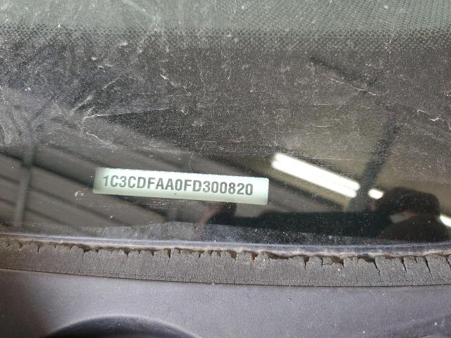 1C3CDFAA0FD300820 - 2015 DODGE DART SE Srebrny zdjęcie 12