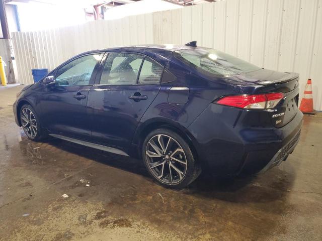 5YFS4RCE0LP036421 - 2020 TOYOTA COROLLA SE BLUE photo 2