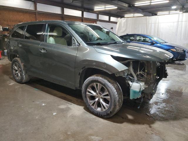 5TDJKRFH7ES062242 - 2014 TOYOTA HIGHLANDER XLE 绿色 照片 4