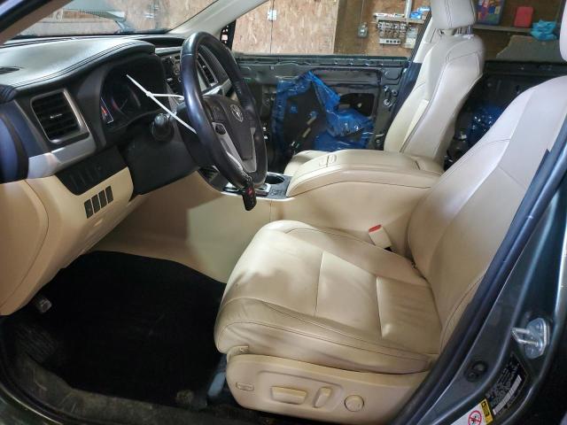 5TDJKRFH7ES062242 - 2014 TOYOTA HIGHLANDER XLE 绿色 照片 7