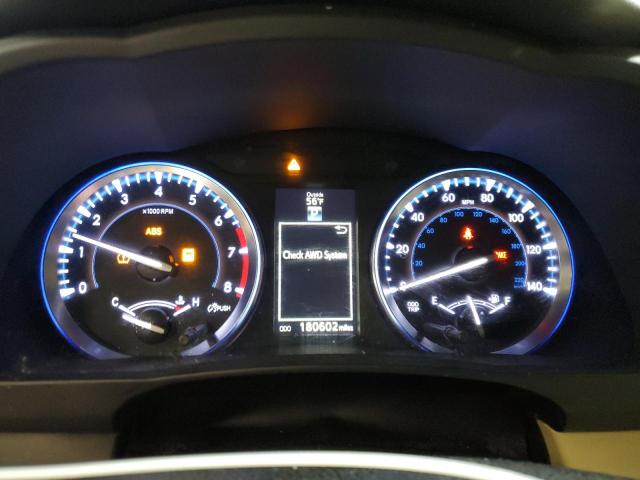 5TDJKRFH7ES062242 - 2014 TOYOTA HIGHLANDER XLE 绿色 照片 9