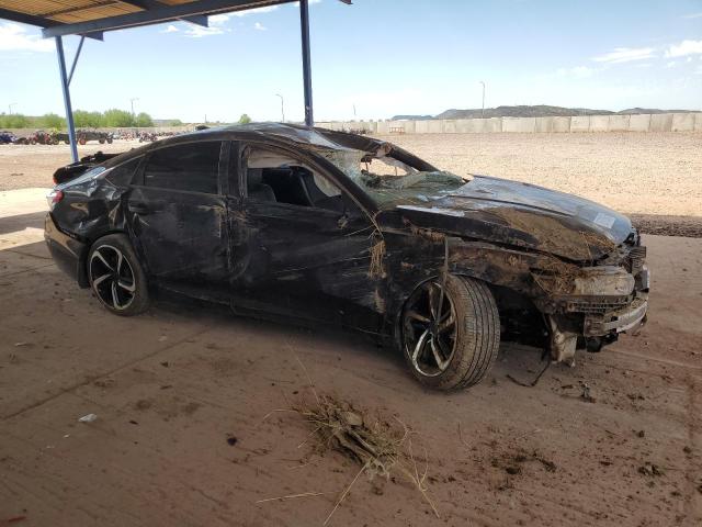 1HGCV1F31JA208293 - 2018 HONDA ACCORD SPORT أسود صورة 4