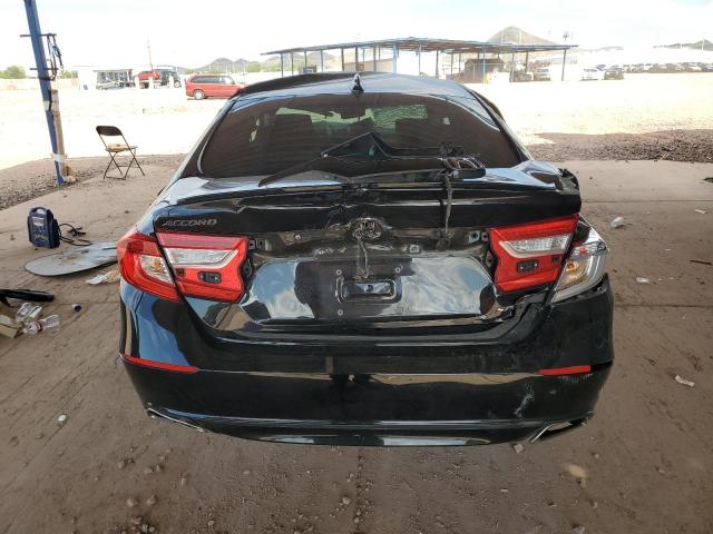 1HGCV1F31JA208293 - 2018 HONDA ACCORD SPORT أسود صورة 6