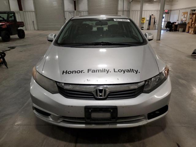 JHMFB2F84CS006243 - 2012 HONDA CIVIC EX Gümüş foto 5