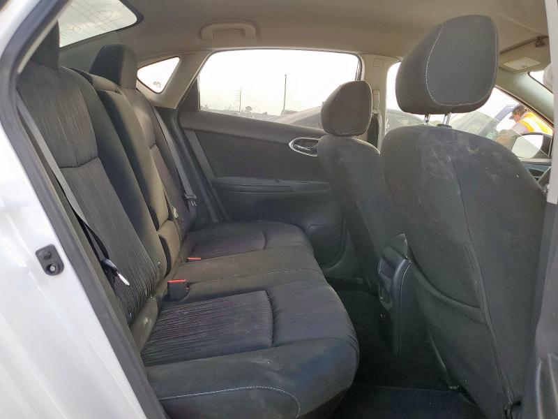 3N1AB7AP2KY443765 - 2019 NISSAN SENTRA S WHITE photo 10