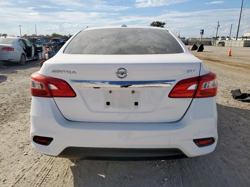 3N1AB7AP2KY443765 - 2019 NISSAN SENTRA S WHITE photo 6