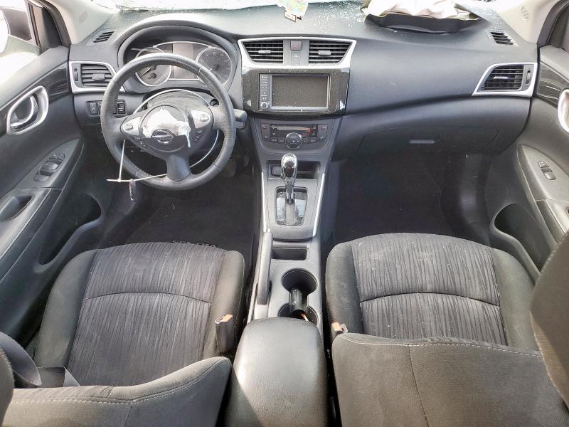 3N1AB7AP2KY443765 - 2019 NISSAN SENTRA S WHITE photo 8