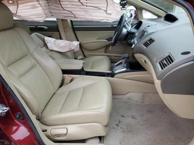 1HGFA16928L071456 - 2008 HONDA CIVIC EXL 勃艮第红 照片 7