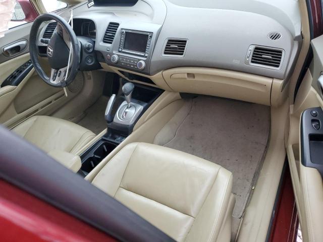 1HGFA16928L071456 - 2008 HONDA CIVIC EXL 勃艮第红 照片 8