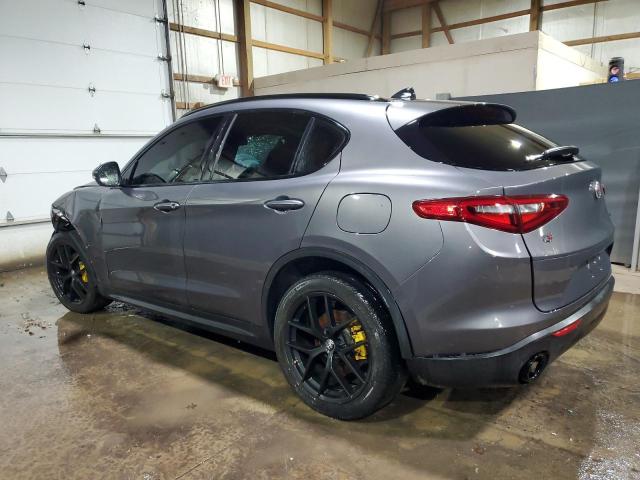 ZASPAKBN7K7C49851 - 2019 ALFA ROMEO STELVIO TI GRAY photo 2