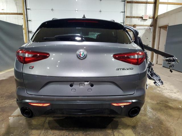 ZASPAKBN7K7C49851 - 2019 ALFA ROMEO STELVIO TI GRAY photo 6