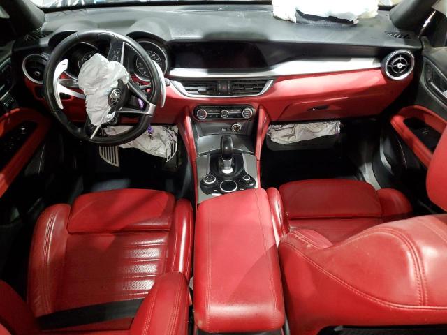 ZASPAKBN7K7C49851 - 2019 ALFA ROMEO STELVIO TI GRAY photo 8