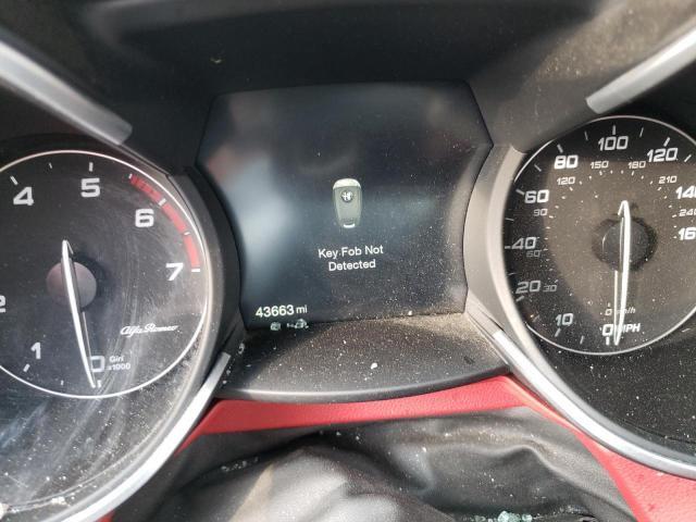 ZASPAKBN7K7C49851 - 2019 ALFA ROMEO STELVIO TI GRAY photo 9