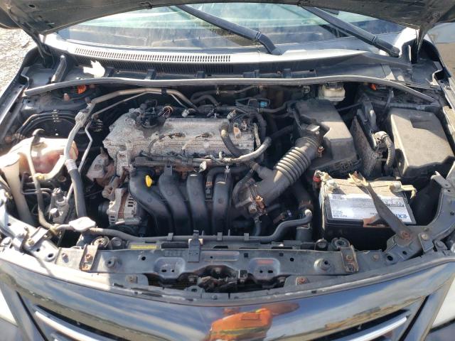 5YFBU4EEXDP172458 - 2013 TOYOTA COROLLA BASE Черный фото 11