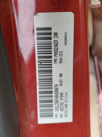 1B3LC56K48N289670 - 2008 DODGE AVENGER SXT Qırmızı foto 13