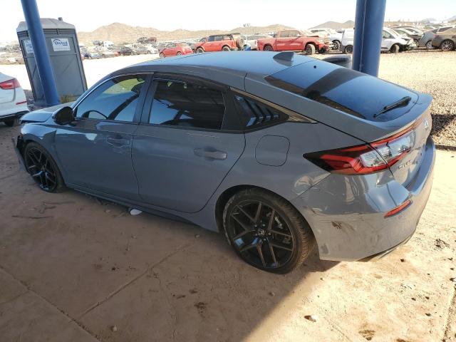 19XFL1H80RE021338 - 2024 HONDA CIVIC SPORT TOURING GRAY photo 2