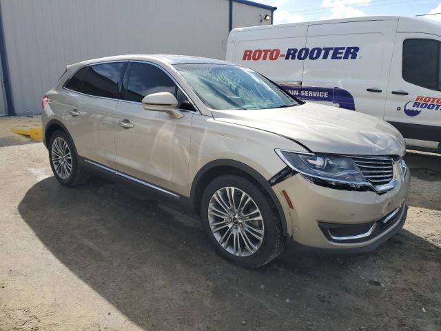 2LMPJ6LR8HBL12716 - 2017 LINCOLN MKX RESERVE Qızıl foto 4