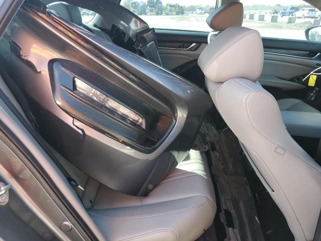 1HGCV1F57KA017951 - 2019 HONDA ACCORD EXL CHARCOAL photo 10