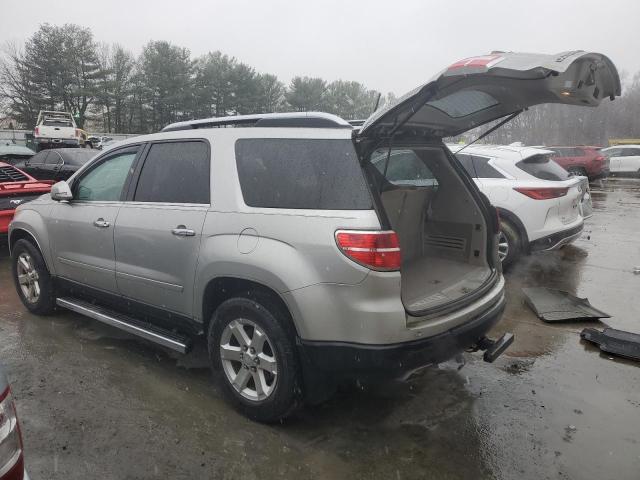 5GZEV23738J292324 - 2008 SATURN OUTLOOK XR ვერცხლისფერი ფოტო 2