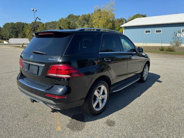 4JGDA5HB3GA700600 - 2016 MERCEDES-BENZ GLE 350 4MATIC BLACK photo 4