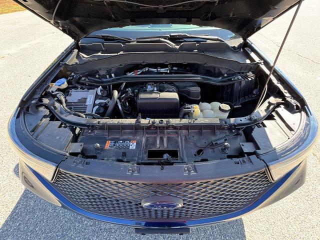 1FM5K8AB5NGA01024 - 2022 FORD EXPLORER POLICE INTERCEPTOR أزرق صورة 7