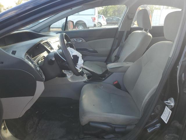 2HGFB2F52DH563640 - 2013 HONDA CIVIC LX 黑色 照片 7
