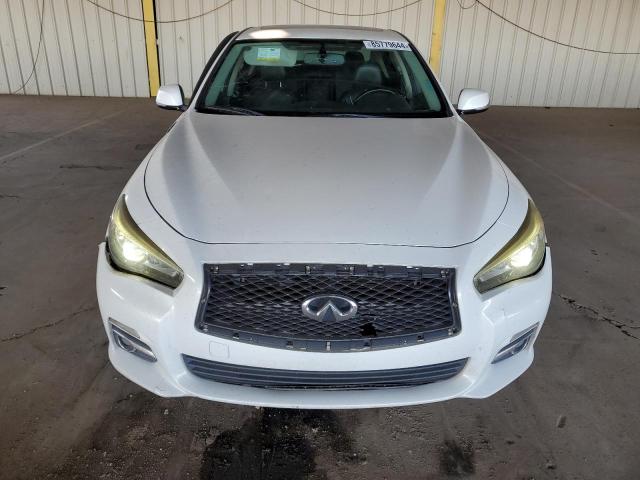 JN1BV7AP6FM342362 - 2015 INFINITI Q50 BASE WHITE photo 5