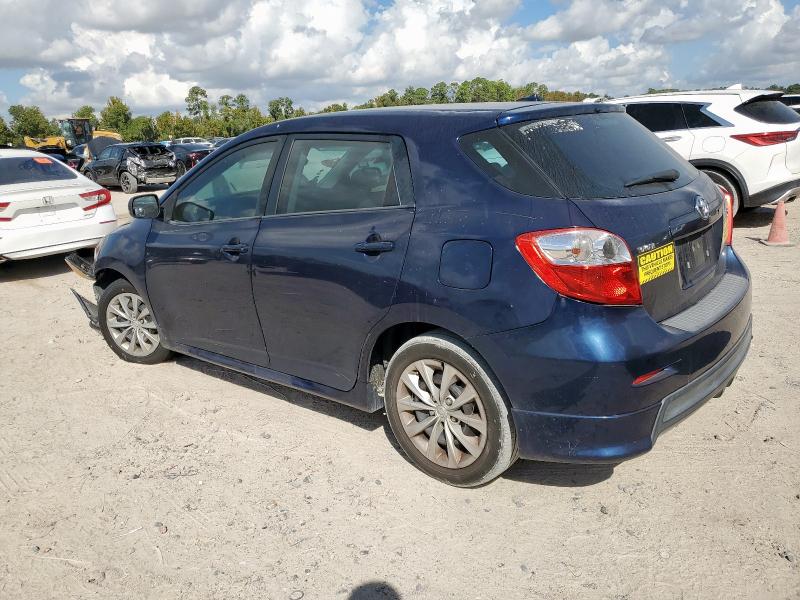 2T1KE40E89C022442 - 2009 TOYOTA COROLLA MA S BLUE photo 2