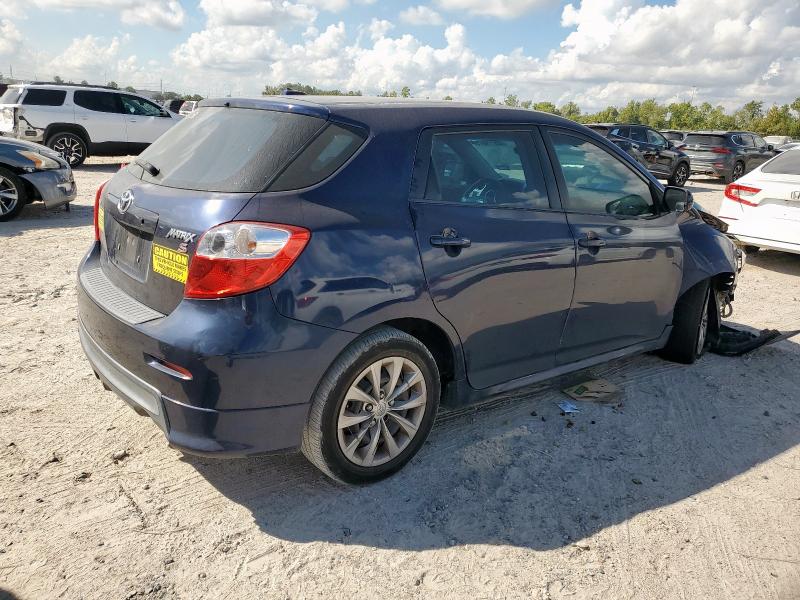 2T1KE40E89C022442 - 2009 TOYOTA COROLLA MA S BLUE photo 3