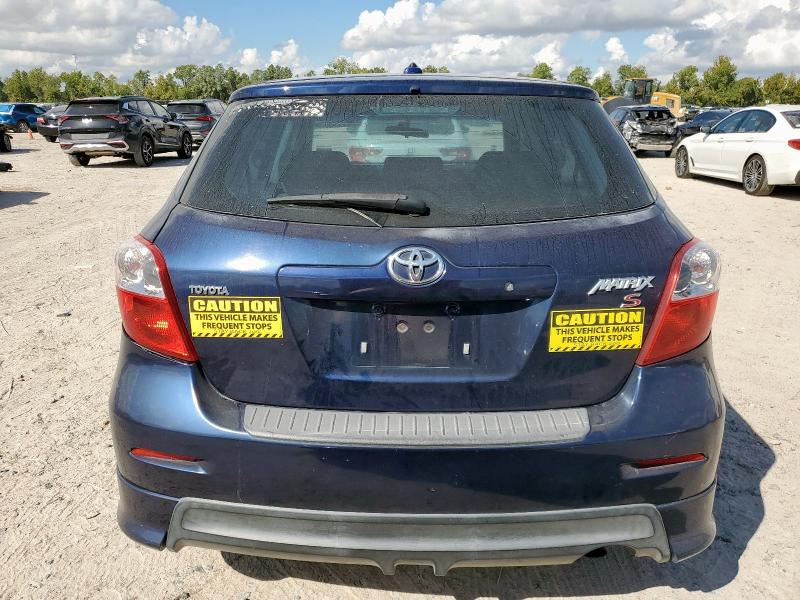 2T1KE40E89C022442 - 2009 TOYOTA COROLLA MA S BLUE photo 6