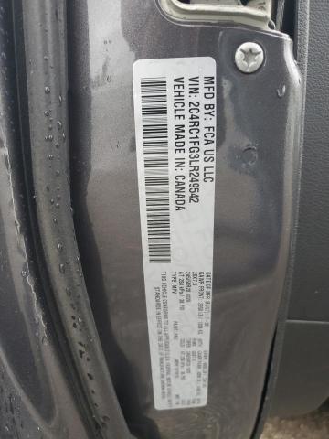 2C4RC1FG3LR249542 - 2020 CHRYSLER PACIFICA TOURING 灰色 照片 13