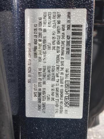 JM3KFBDLXH0189878 - 2017 MAZDA CX-5 GRAND TOURING BLUE photo 13