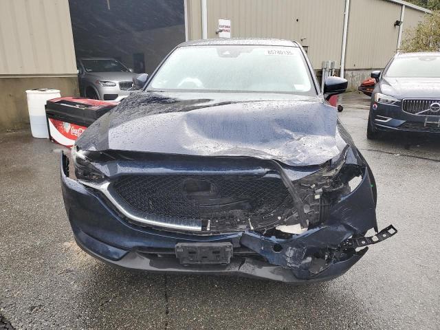 JM3KFBDLXH0189878 - 2017 MAZDA CX-5 GRAND TOURING BLUE photo 5