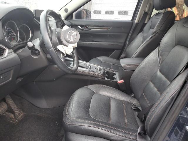 JM3KFBDLXH0189878 - 2017 MAZDA CX-5 GRAND TOURING BLUE photo 7