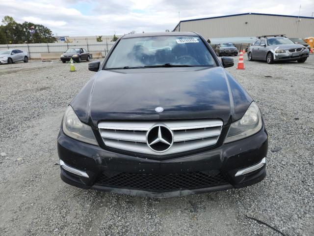 WDDGF8AB2DR258524 - 2013 MERCEDES-BENZ C 300 4MATIC BLACK photo 5