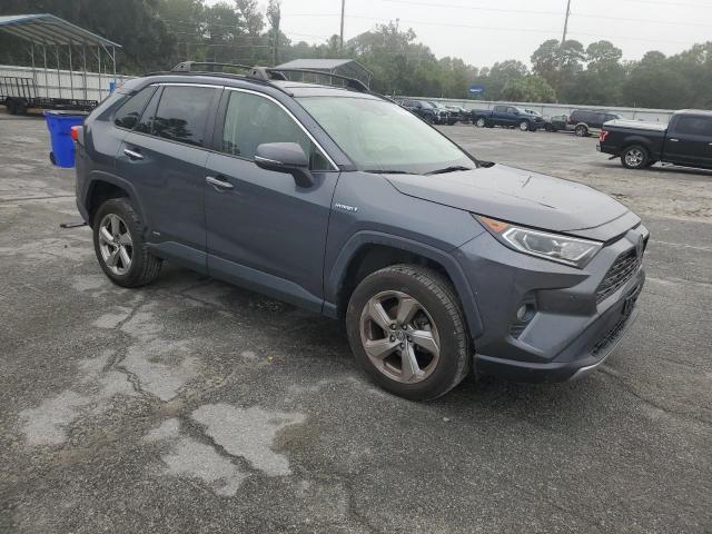 JTMDWRFV6KD028520 - 2019 TOYOTA RAV4 LIMITED GRAY photo 4