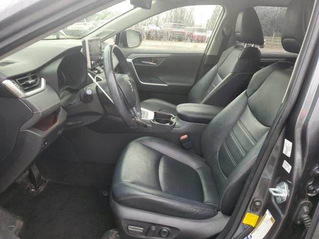 JTMDWRFV6KD028520 - 2019 TOYOTA RAV4 LIMITED GRAY photo 7