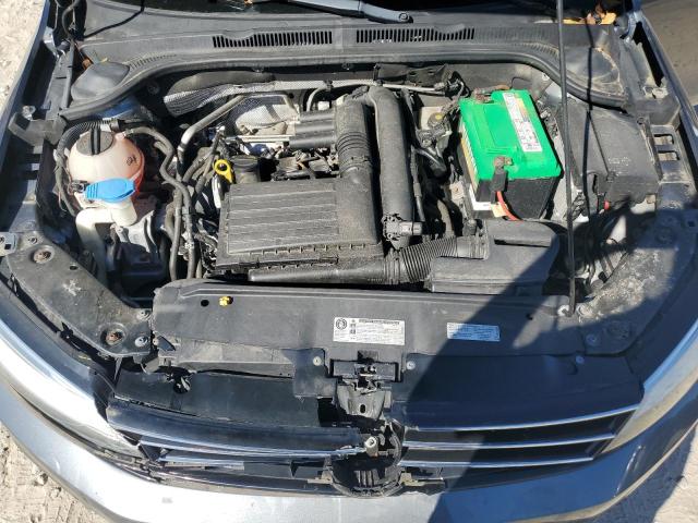 3VW267AJ3GM375313 - 2016 VOLKSWAGEN JETTA S ნაცრისფერი ფოტო 11